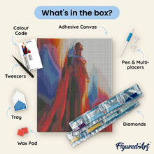 Load image into Gallery viewer, Diamond Painting - Superman 2025 Flying Up Poster 40x50cm canvas already framed