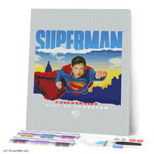 Load image into Gallery viewer, Diamond Painting - Superman with Skyline 40x50cm canvas already framed