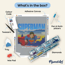 Load image into Gallery viewer, Diamond Painting - Superman with Skyline