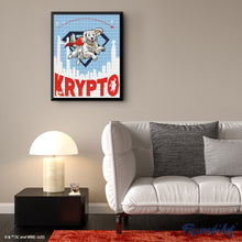 Load image into Gallery viewer, Diamond Painting - Flying Krypto - Superman 40x50cm canvas already framed