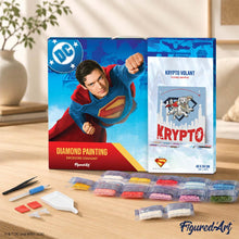 Load image into Gallery viewer, Diamond Painting - Flying Krypto - Superman 40x50cm canvas already framed
