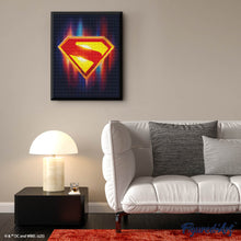 Load image into Gallery viewer, Diamond Painting - S-Shield Emblem - Superman 40x50cm canvas already framed