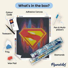 Load image into Gallery viewer, Diamond Painting - Superman - S-Shield Emblem