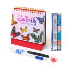 Load image into Gallery viewer, Diamond Painting Calendar 2026 - Butterflies Figured&#39;Art