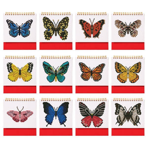 Diamond Painting Calendar 2026 - Butterflies