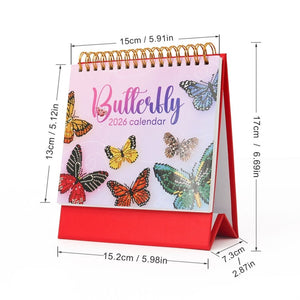 Diamond Painting Calendar 2026 - Butterflies