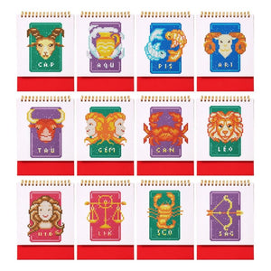 Diamond Painting Calendar 2026 - Zodiac Signs