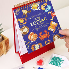 Load image into Gallery viewer, Diamond Painting Calendar 2026 - Zodiac Signs