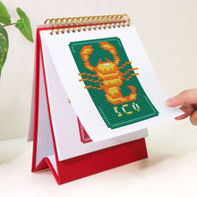 Load image into Gallery viewer, Diamond Painting Calendar 2026 - Zodiac Signs