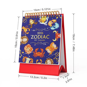 Diamond Painting Calendar 2026 - Zodiac Signs