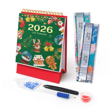 Load image into Gallery viewer, Diamond Painting Calendar 2026 - Christmas Icons Figured&#39;Art