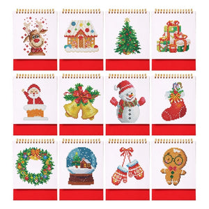 Diamond Painting Calendar 2026 - Christmas Icons