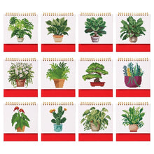 Load image into Gallery viewer, Diamond Painting Calendar 2026 - Potted Houseplants