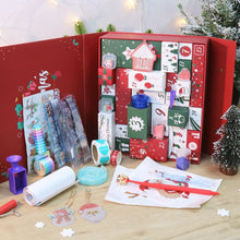 Load image into Gallery viewer, Diamond Painting Advent Calendar 2025 - 24 Boxes for a Shine Countdown (Red)