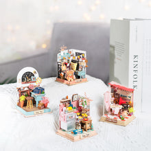 Load image into Gallery viewer, Miniature House - Record Mood - Study