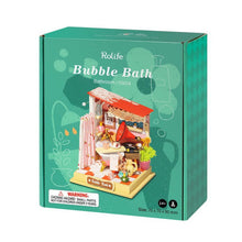Load image into Gallery viewer, Miniature House - Bubble Bath in Bathroom