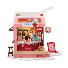 Load image into Gallery viewer, Miniature House - Strawberry Milk Box