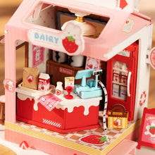 Load image into Gallery viewer, Miniature House - Strawberry Milk Box