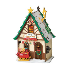 Load image into Gallery viewer, Miniature House - Twinkling Christmas House