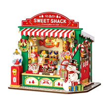 Load image into Gallery viewer, Miniature House - Christmas Candy Stand
