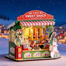 Load image into Gallery viewer, Miniature House - Christmas Candy Stand