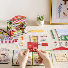 Load image into Gallery viewer, Miniature House - Christmas Candy Stand
