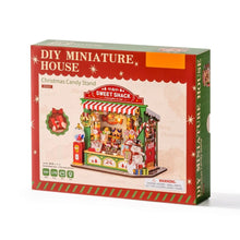 Load image into Gallery viewer, Miniature House - Christmas Candy Stand