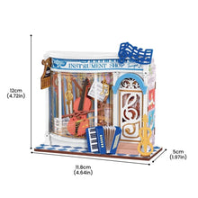 Load image into Gallery viewer, Miniature House - Melody Instrument Shop