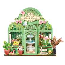 Load image into Gallery viewer, Miniature House - Green Fountain Garden