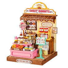 Load image into Gallery viewer, Miniature House - Sweetie's Donut Shop