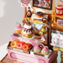 Load image into Gallery viewer, Miniature House - Sweetie's Donut Shop