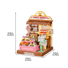 Load image into Gallery viewer, Miniature House - Sweetie's Donut Shop