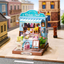 Load image into Gallery viewer, Miniature House - Gelato Stall Figured'Art