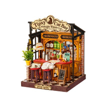 Load image into Gallery viewer, Miniature House - Tipsy Cat Bar