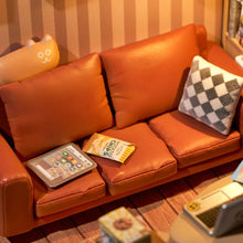 Load image into Gallery viewer, Miniature House - Cozy Living Lounge