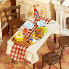 Load image into Gallery viewer, Miniature House - Warm Dining Room