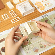 Load image into Gallery viewer, Miniature House - Warm Dining Room