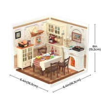 Load image into Gallery viewer, Miniature House - Warm Dining Room