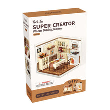 Load image into Gallery viewer, Miniature House - Warm Dining Room