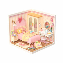 Load image into Gallery viewer, Miniature House - Lovely Pink Bedroom