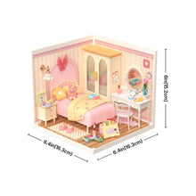 Load image into Gallery viewer, Miniature House - Lovely Pink Bedroom