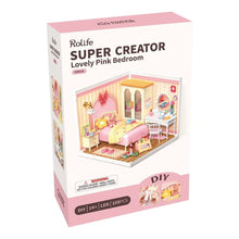 Load image into Gallery viewer, Miniature House - Lovely Pink Bedroom