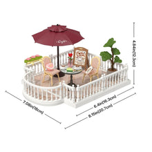 Load image into Gallery viewer, Miniature House - Chic Café Terrace