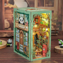 Load image into Gallery viewer, DIY Book Nook Kit - Panda Bookshop