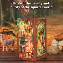 Load image into Gallery viewer, DIY Book Nook kit - Squirrel Collector