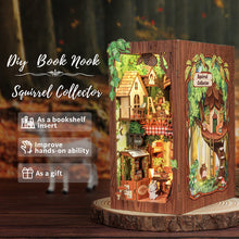 Load image into Gallery viewer, DIY Book Nook kit - Squirrel Collector