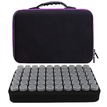 Load image into Gallery viewer, Diamond Painting storage case in purple with 60 compartments + accessories