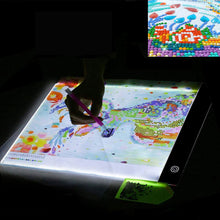 Load image into Gallery viewer, Diamond Painting LED Pad Pink + Accessories A4