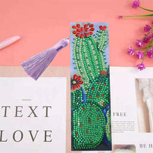 Load image into Gallery viewer, Diamond Painting Bookmark Cactus