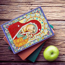 Load image into Gallery viewer, Diamond Painting Notebook Virgin Mary with Jesus